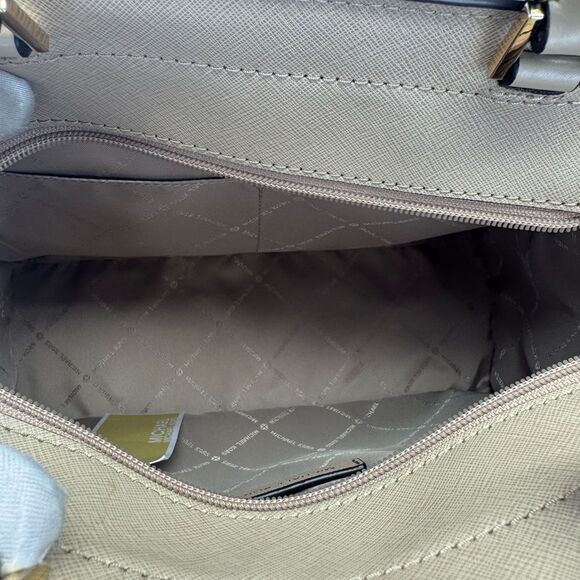 Michael Kors Tan Medium East West Rayne Leather Tote Bag - Picture 8 of 11